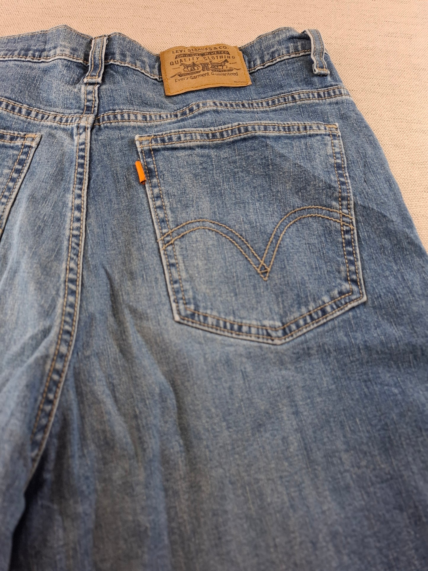 000175 Levi's 550 Jeans size 14 Blue