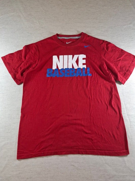 001127 Nike T-shirt size XL Red