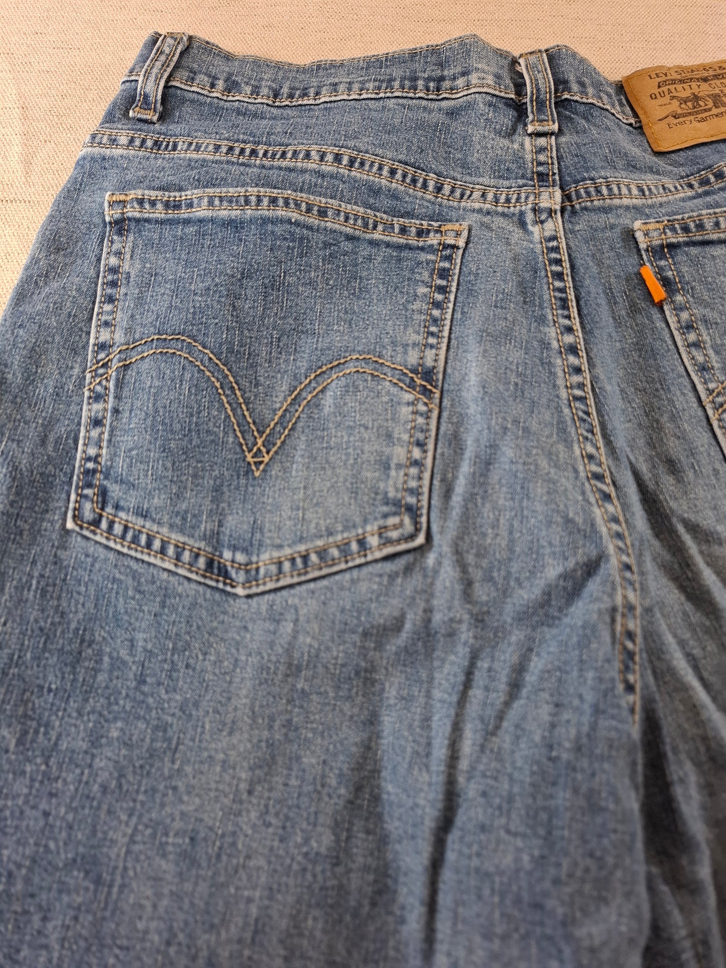 000175 Levi's 550 Jeans size 14 Blue