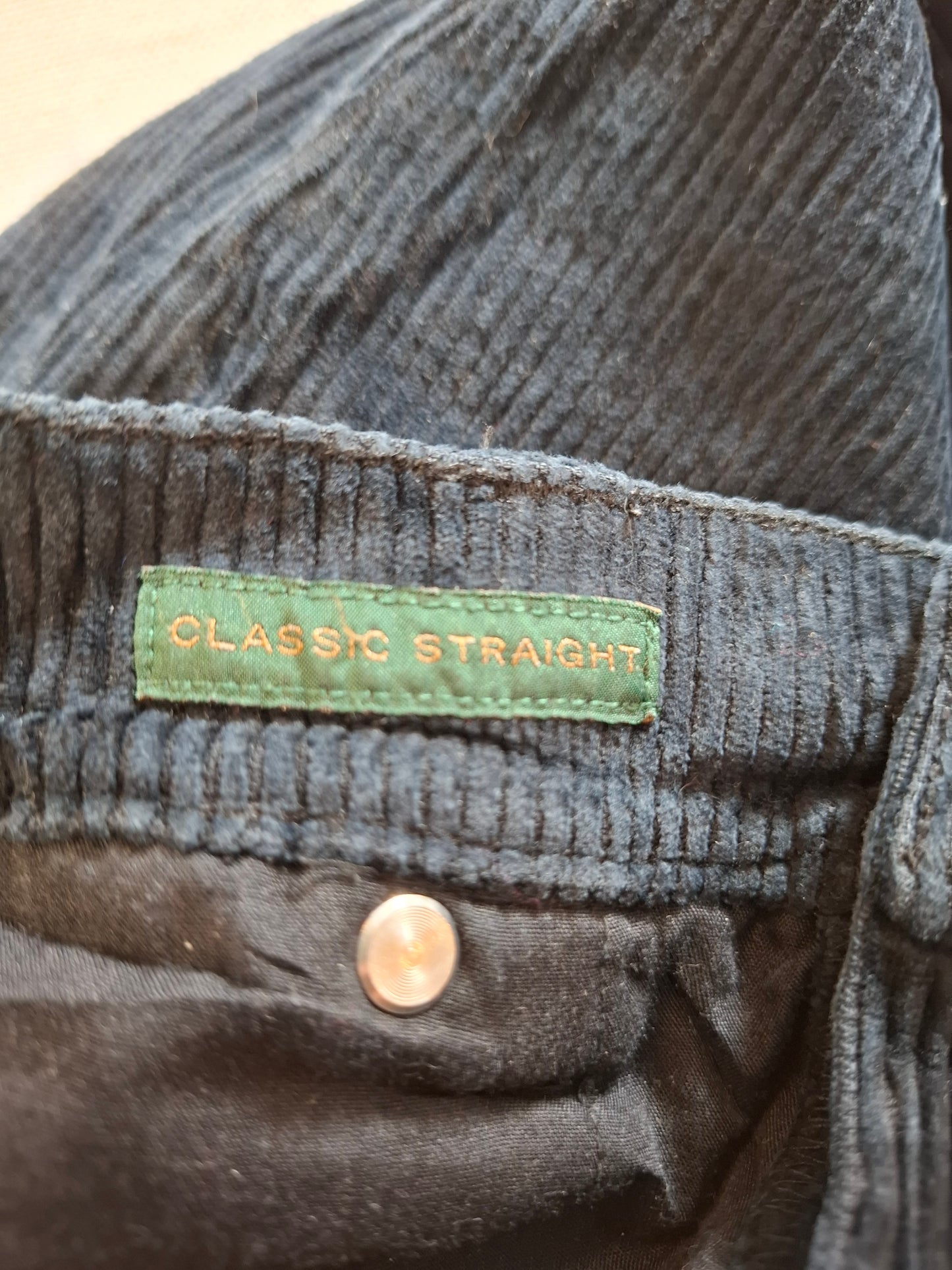 001167 Ralph Lauren Corduroy pants size XXS Black