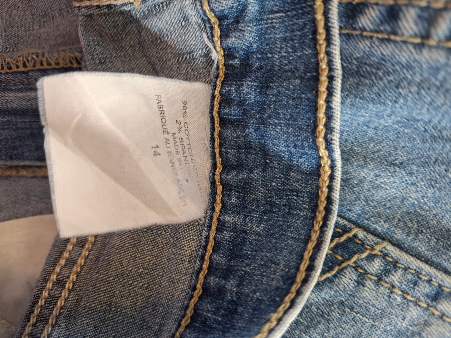 000175 Levi's 550 Jeans size 14 Blue