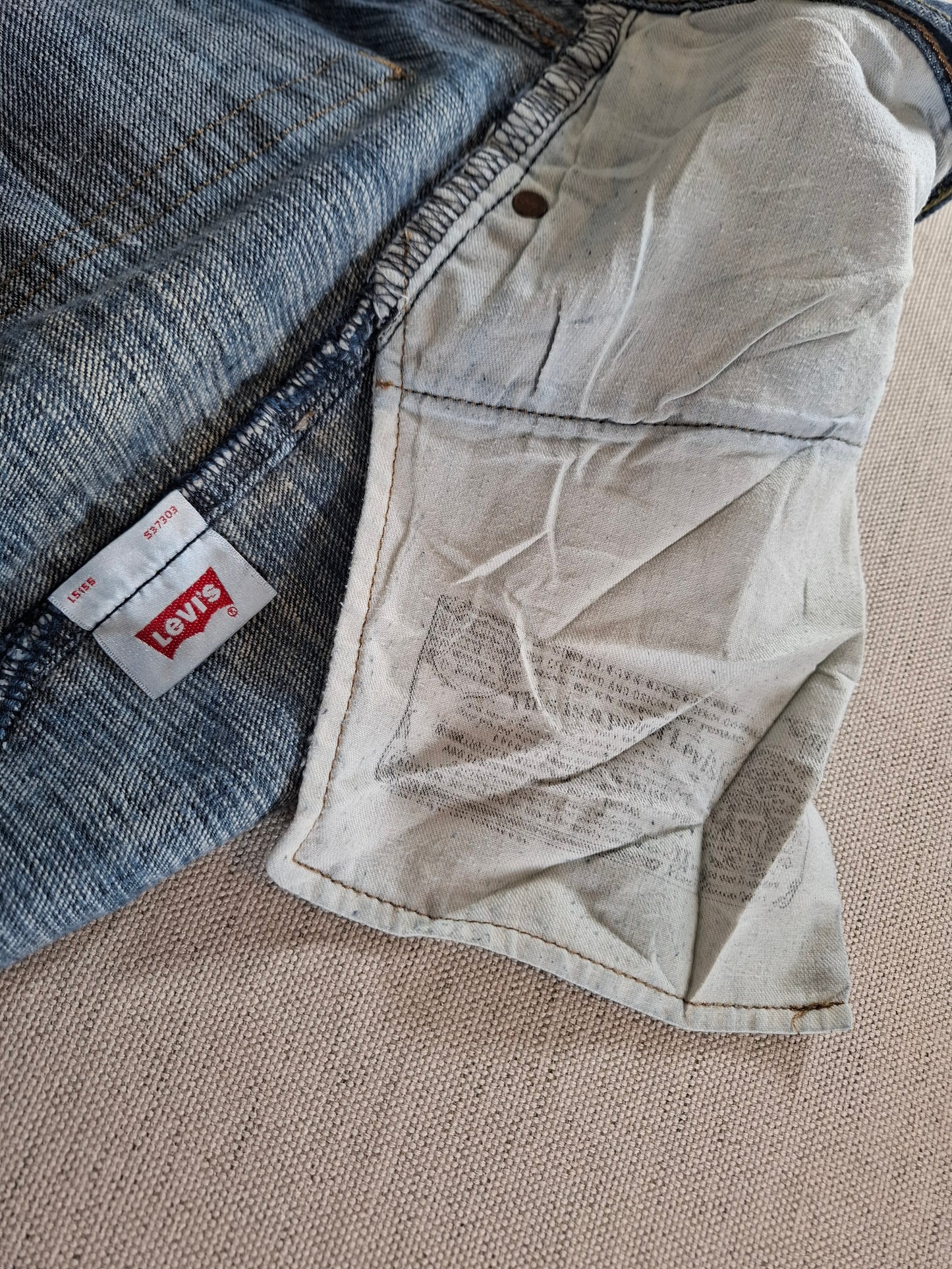 000261 – Levi's Jeans (501) – Blue, Size 36/30