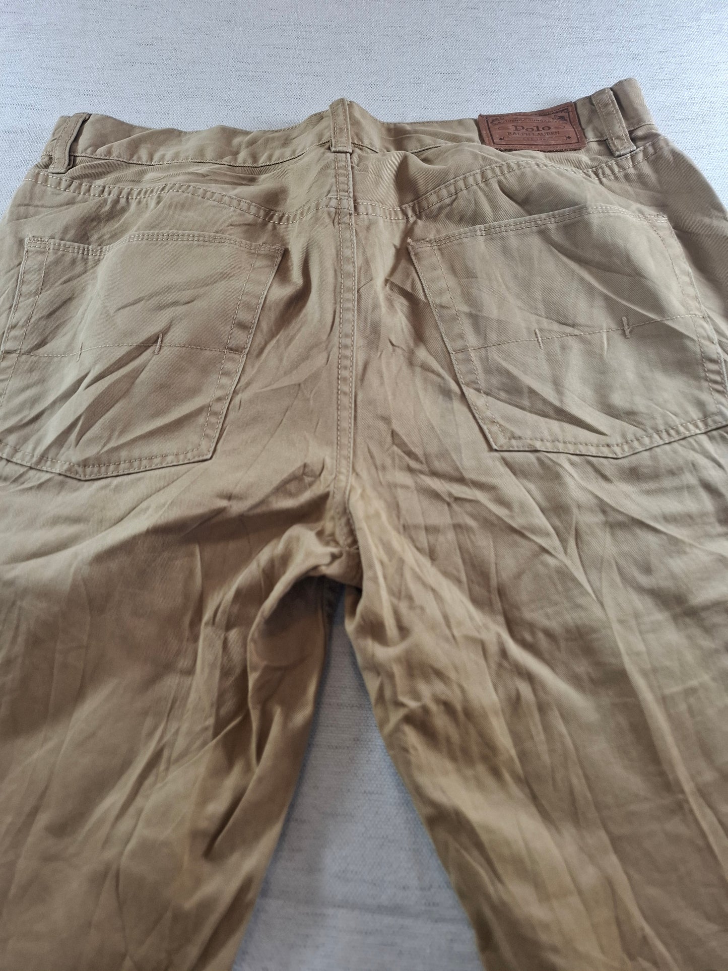 000223 Polo Ralph Lauren Jeans size 34/32 Khaki/ Beige