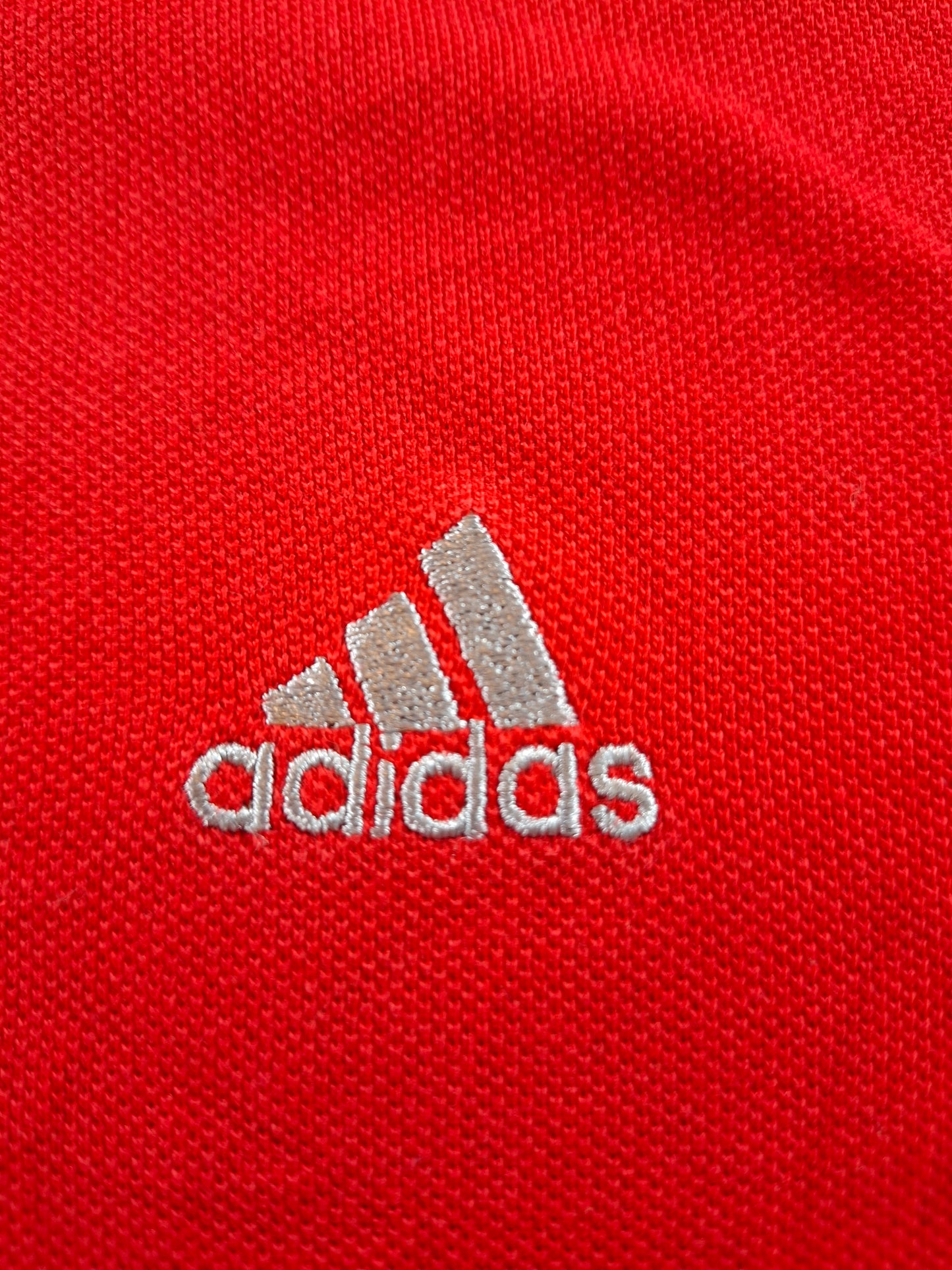 000945 Adidas Polo size XL Red