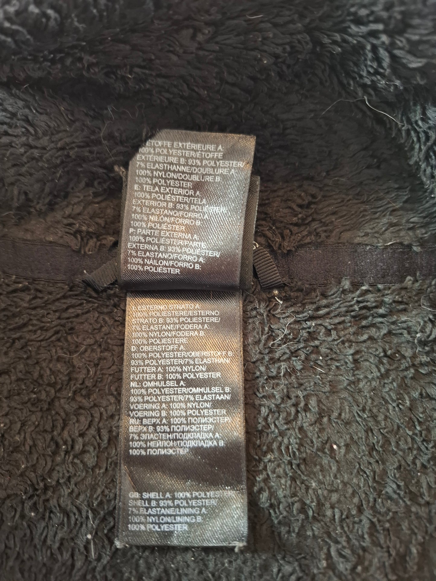 000694 The North Face Fleece size Women's M Black