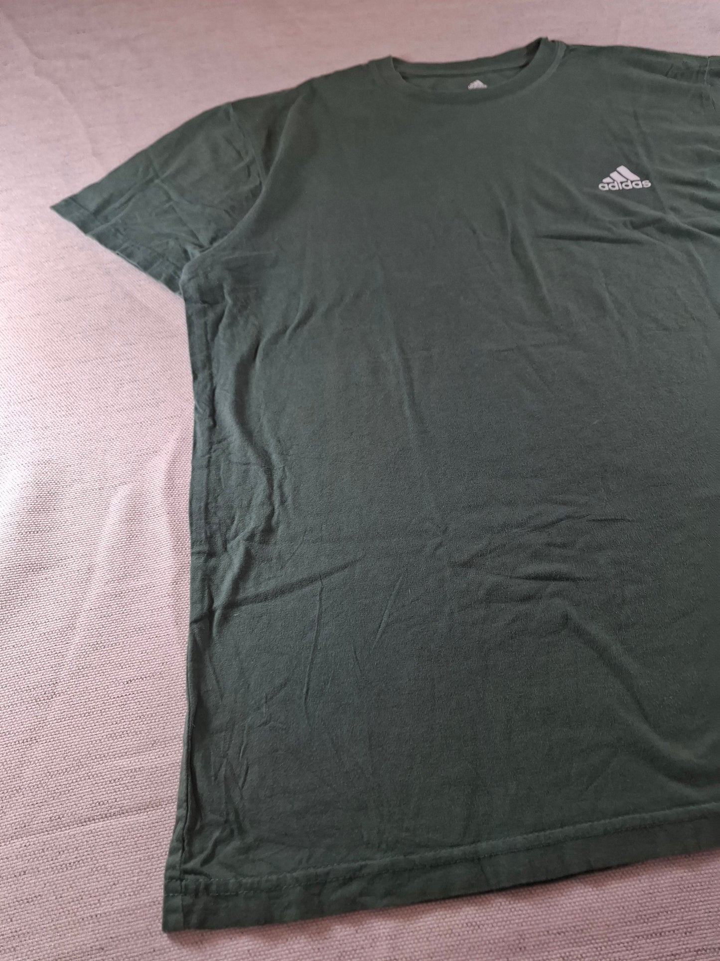 000129 – Adidas T-Shirt – Green, Size L