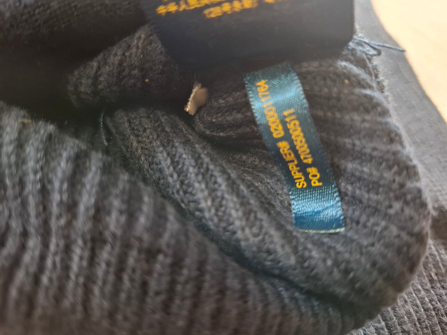 000933 Polo Ralph Lauren Full zip sweater size S Navy Blue