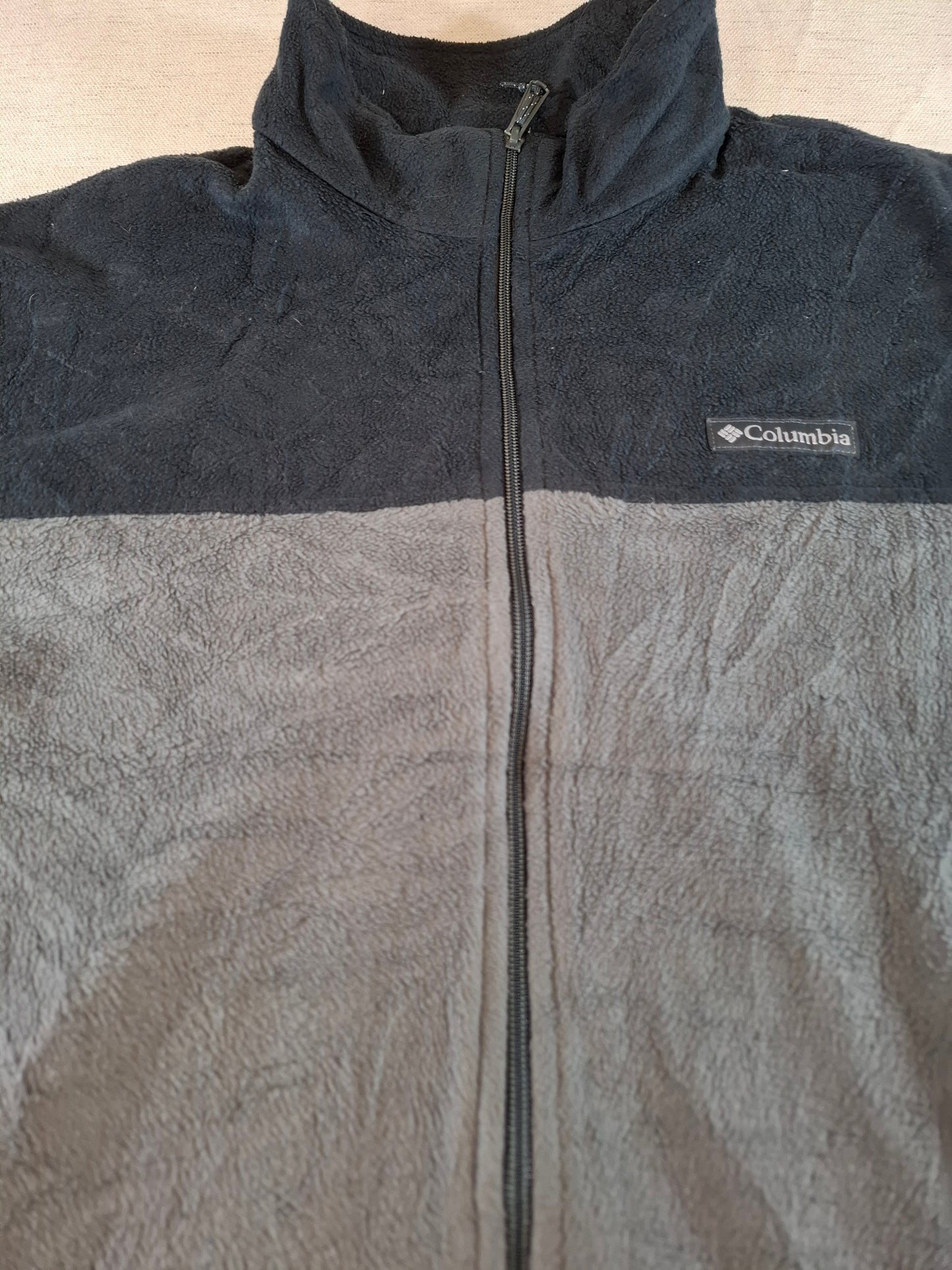 001152 Columbia Fleece size XXL Grey/ Black