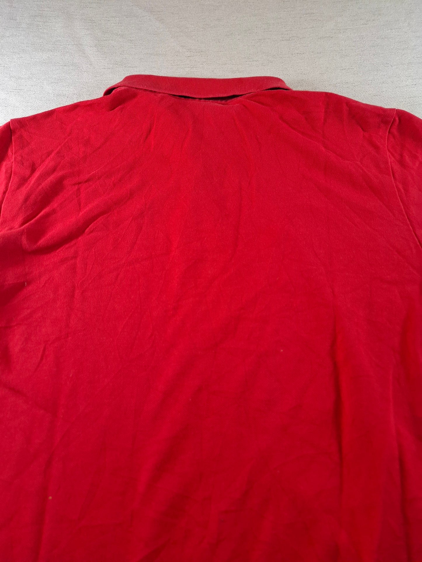 000945 Adidas Polo size XL Red