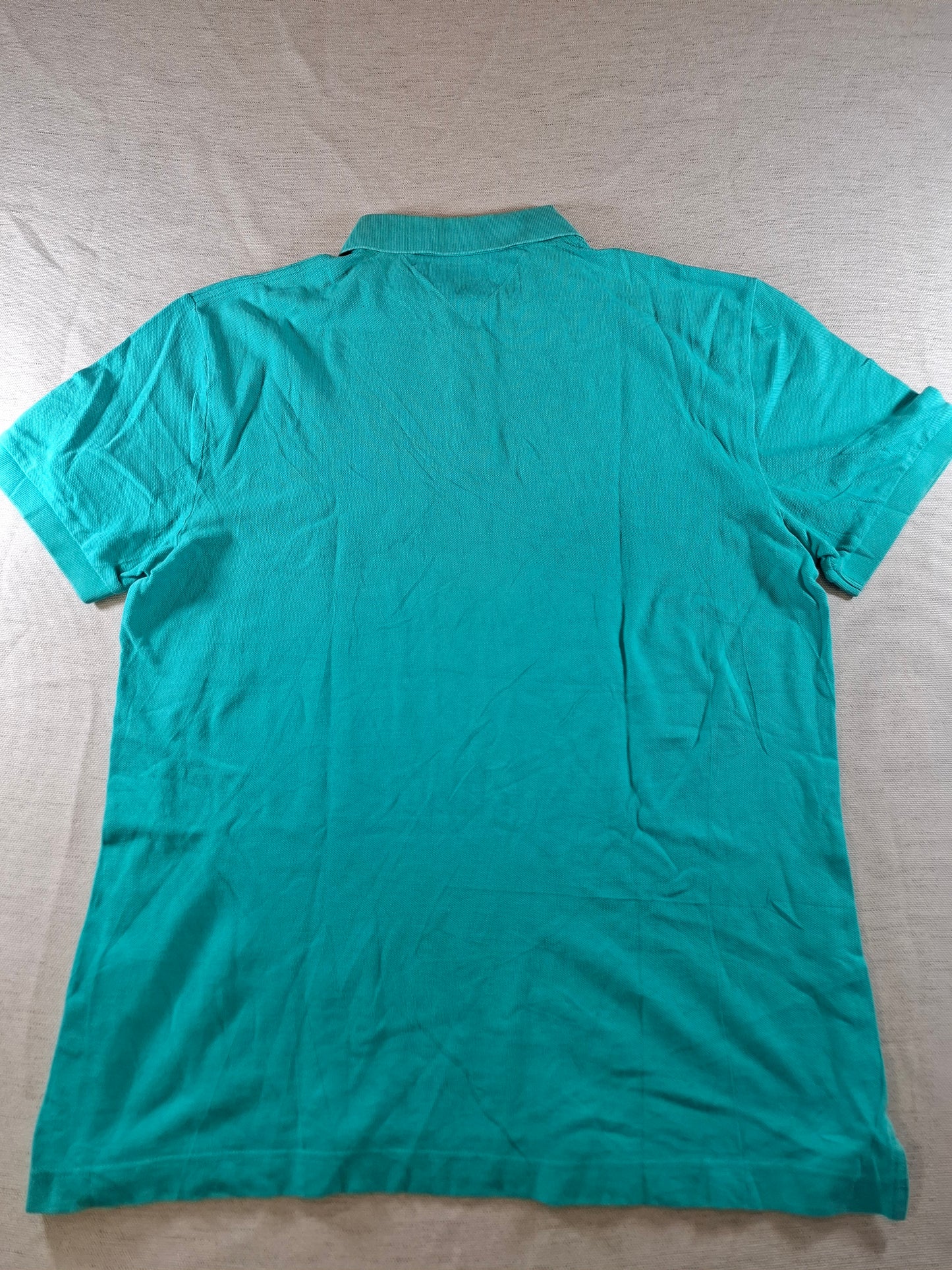 001060 Tommy Hilfiger Polo size XL Green/ Turquoise