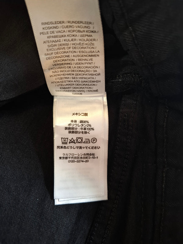000220 – Polo Ralph Lauren Jeans – Black, Size 35/32