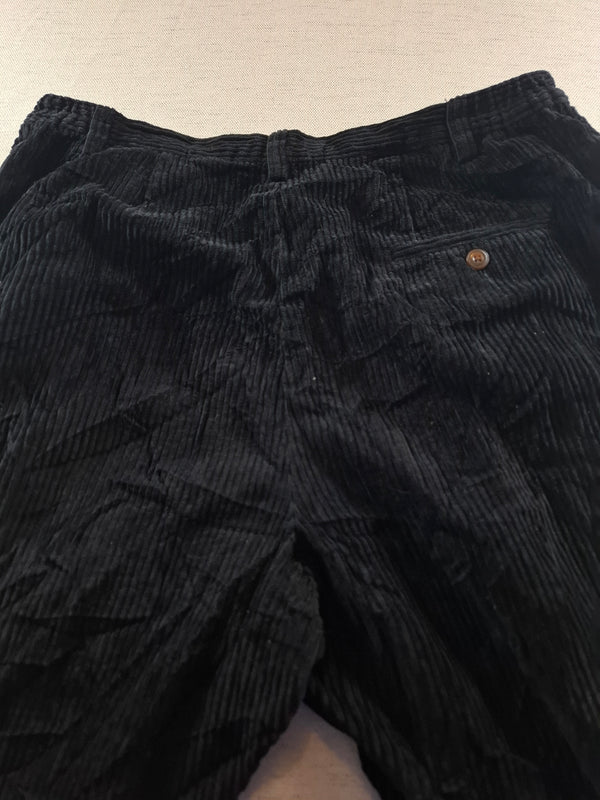 001162 – Eddie Bauer Corduroy Pants – Black, Size S