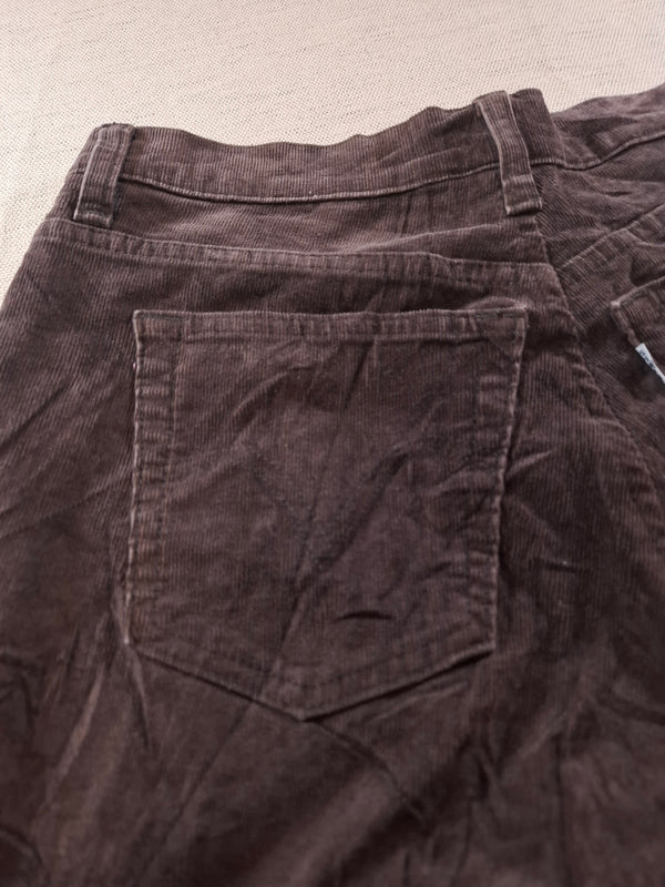 001161 – Levi's Corduroy Pants – Brown, Size Unknown