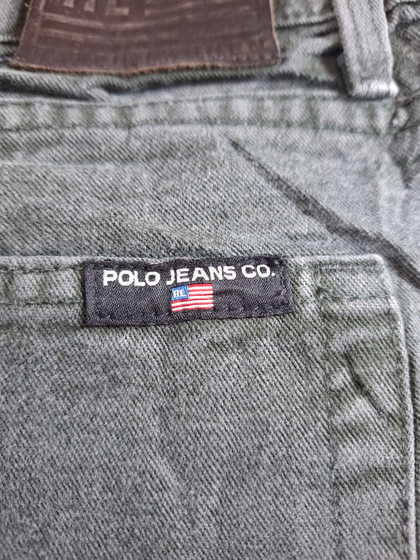 000221 – Polo Ralph Lauren Jeans – Green, Size 38/34