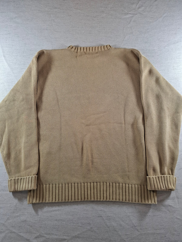 000228 – Polo Ralph Lauren Crew Neck Sweater – Beige, Size 90