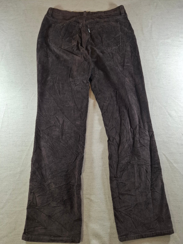 001161 – Levi's Corduroy Pants – Brown, Size Unknown