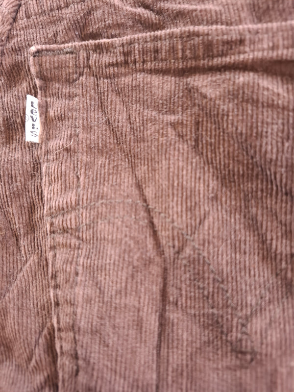 001161 – Levi's Corduroy Pants – Brown, Size Unknown