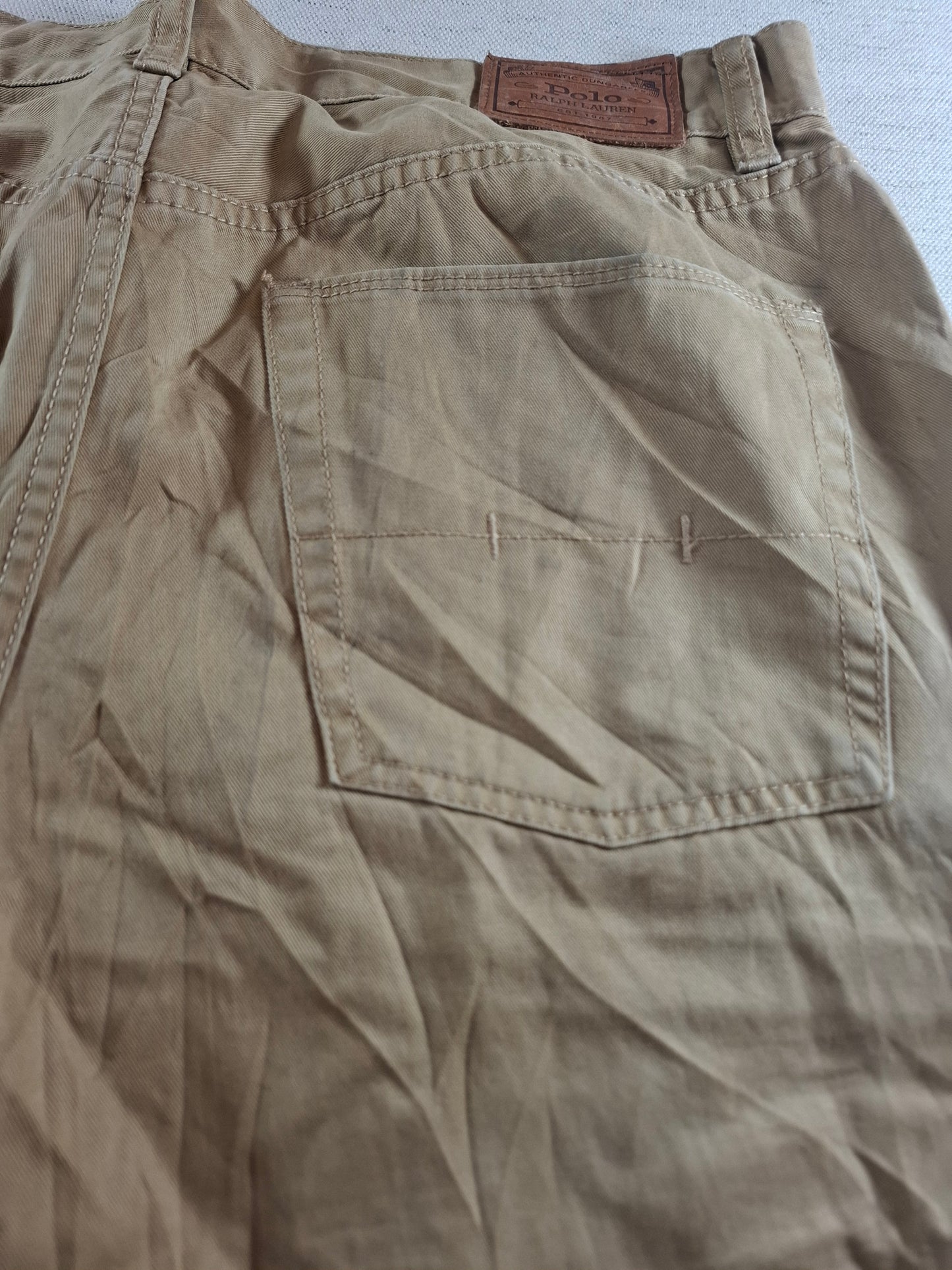 000223 Polo Ralph Lauren Jeans size 34/32 Khaki/ Beige