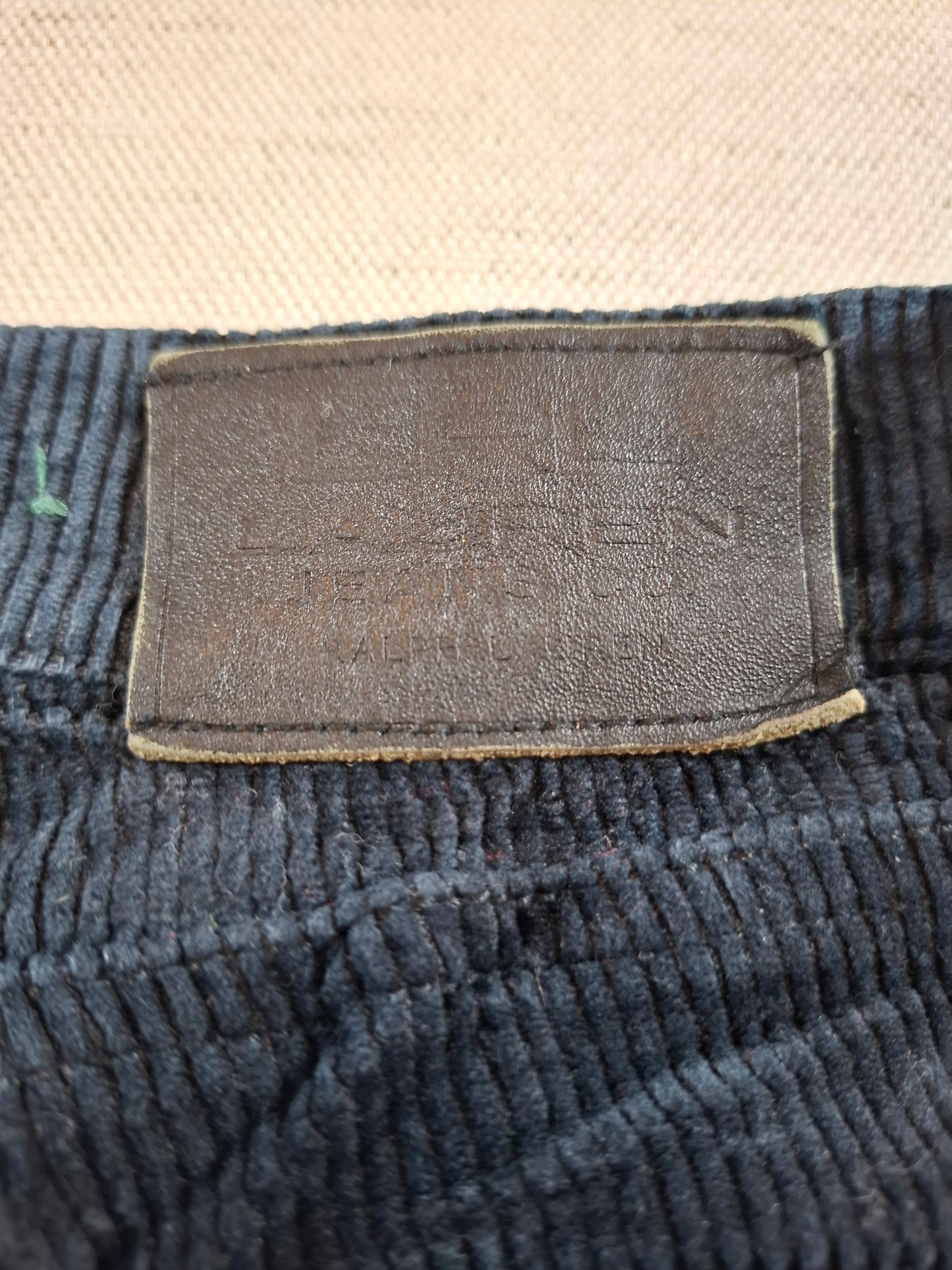 001167 Ralph Lauren Corduroy pants size XXS Black
