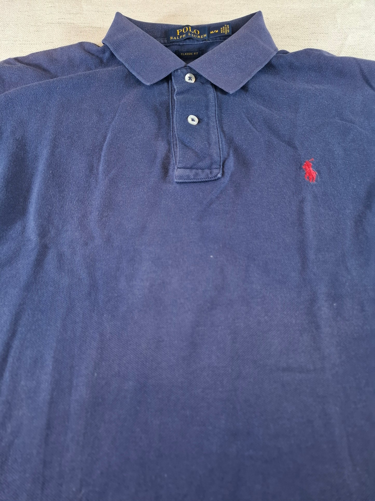 000153 Ralph Lauren Polo size M Blue