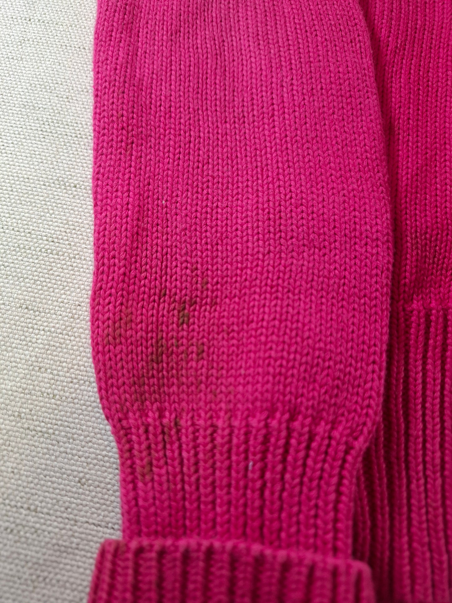 000940 Polo Ralph Lauren Full zip sweater size M Pink