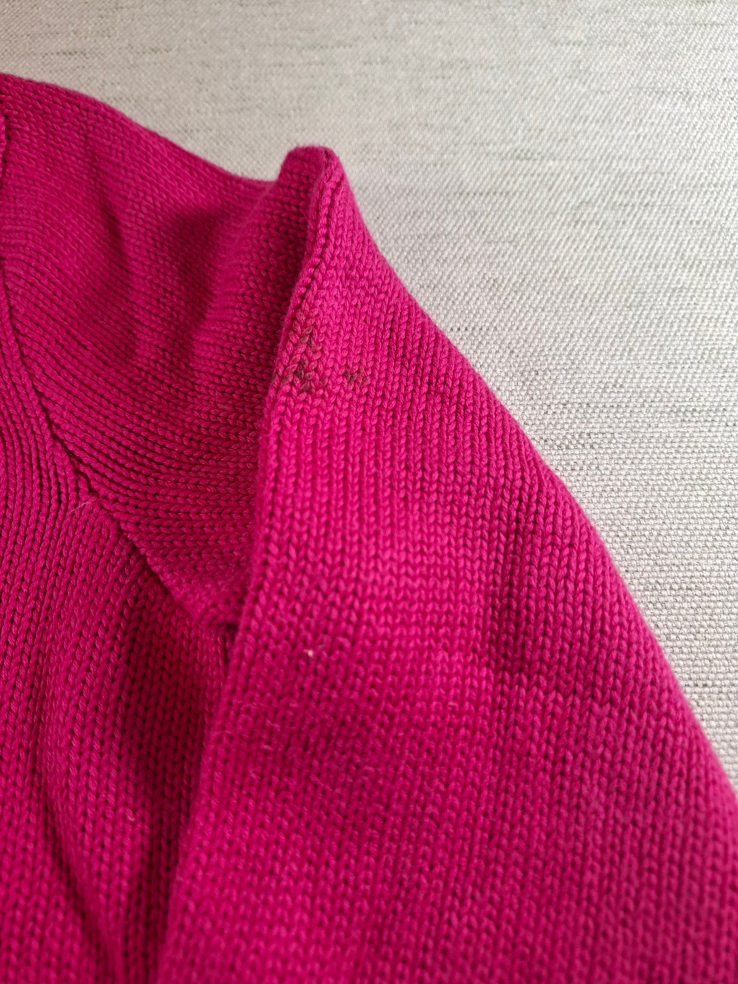 000940 Polo Ralph Lauren Full zip sweater size M Pink