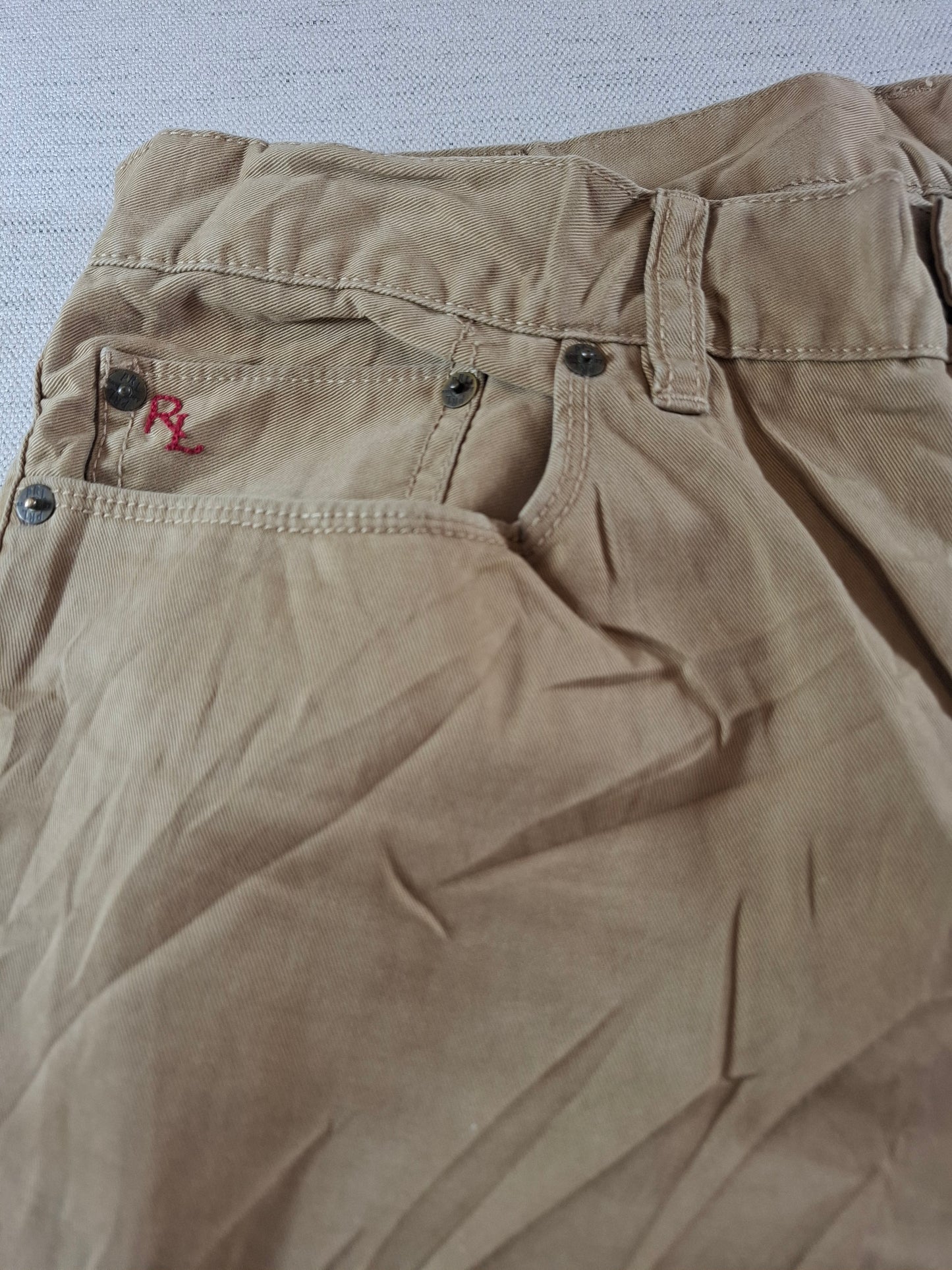 000223 Polo Ralph Lauren Jeans size 34/32 Khaki/ Beige