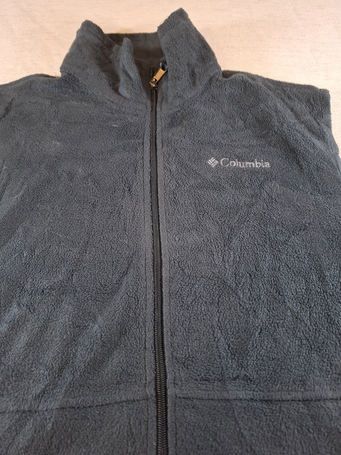 001143 Columbia Fleece bodywarmer size Men L Black
