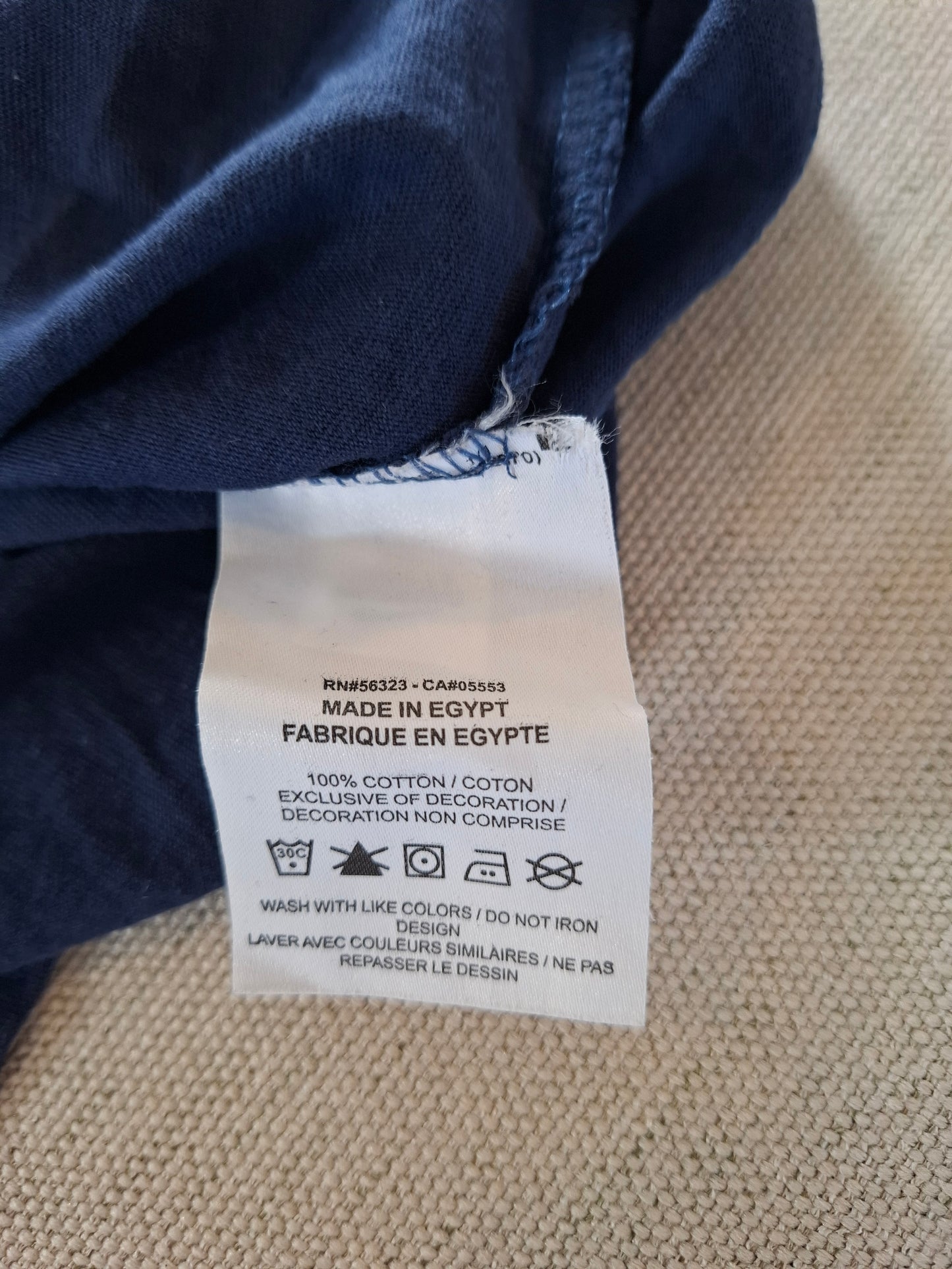 001119 Nike T-shirt size XXL Navy