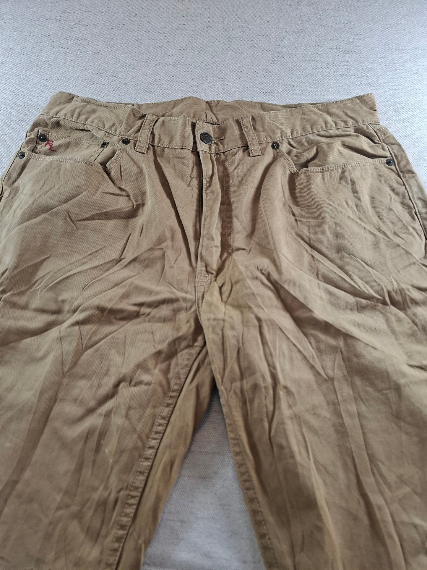 000223 Polo Ralph Lauren Jeans size 34/32 Khaki/ Beige