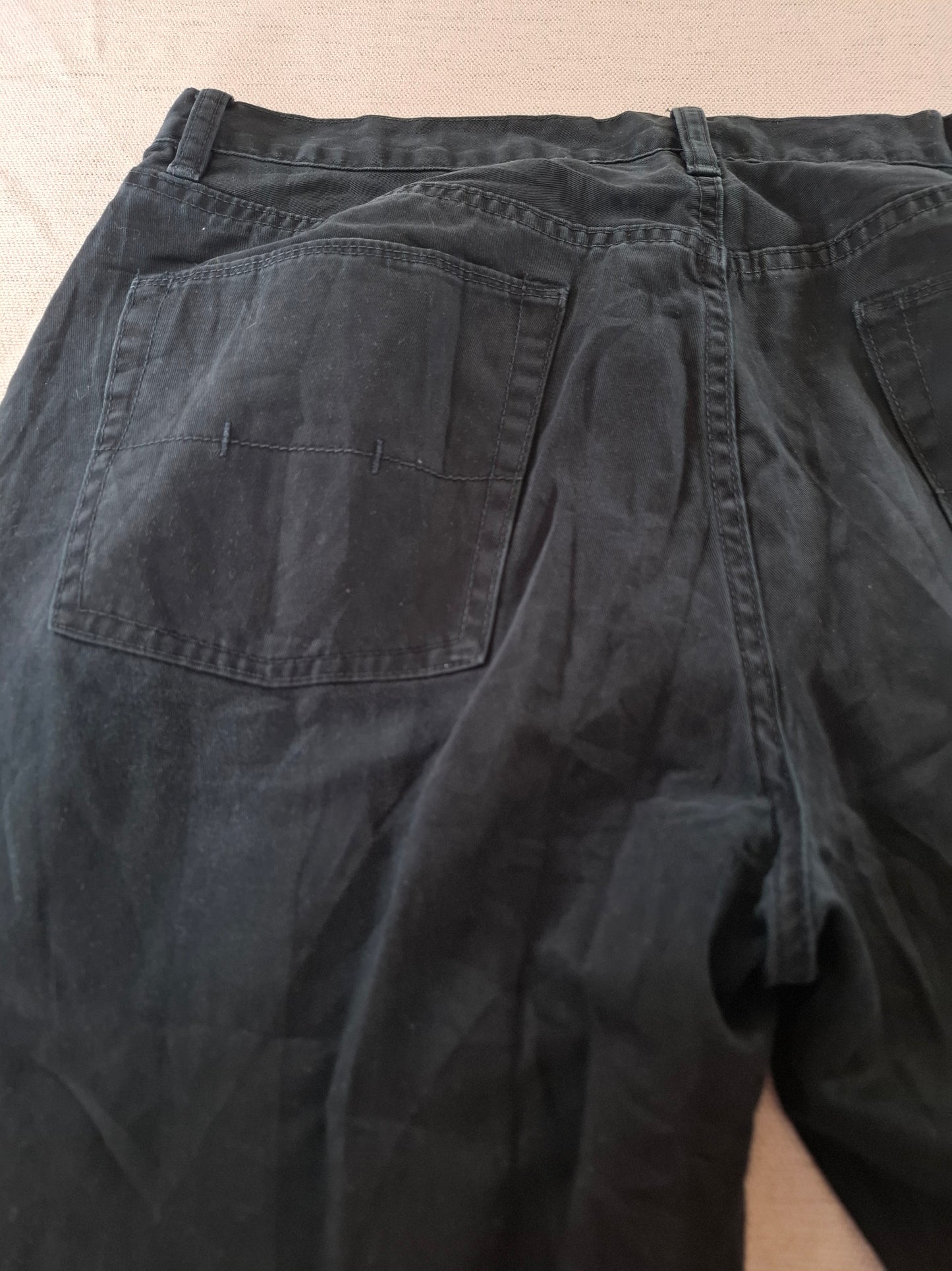 000182 Polo Ralph Lauren Trousers size 36/34 Black