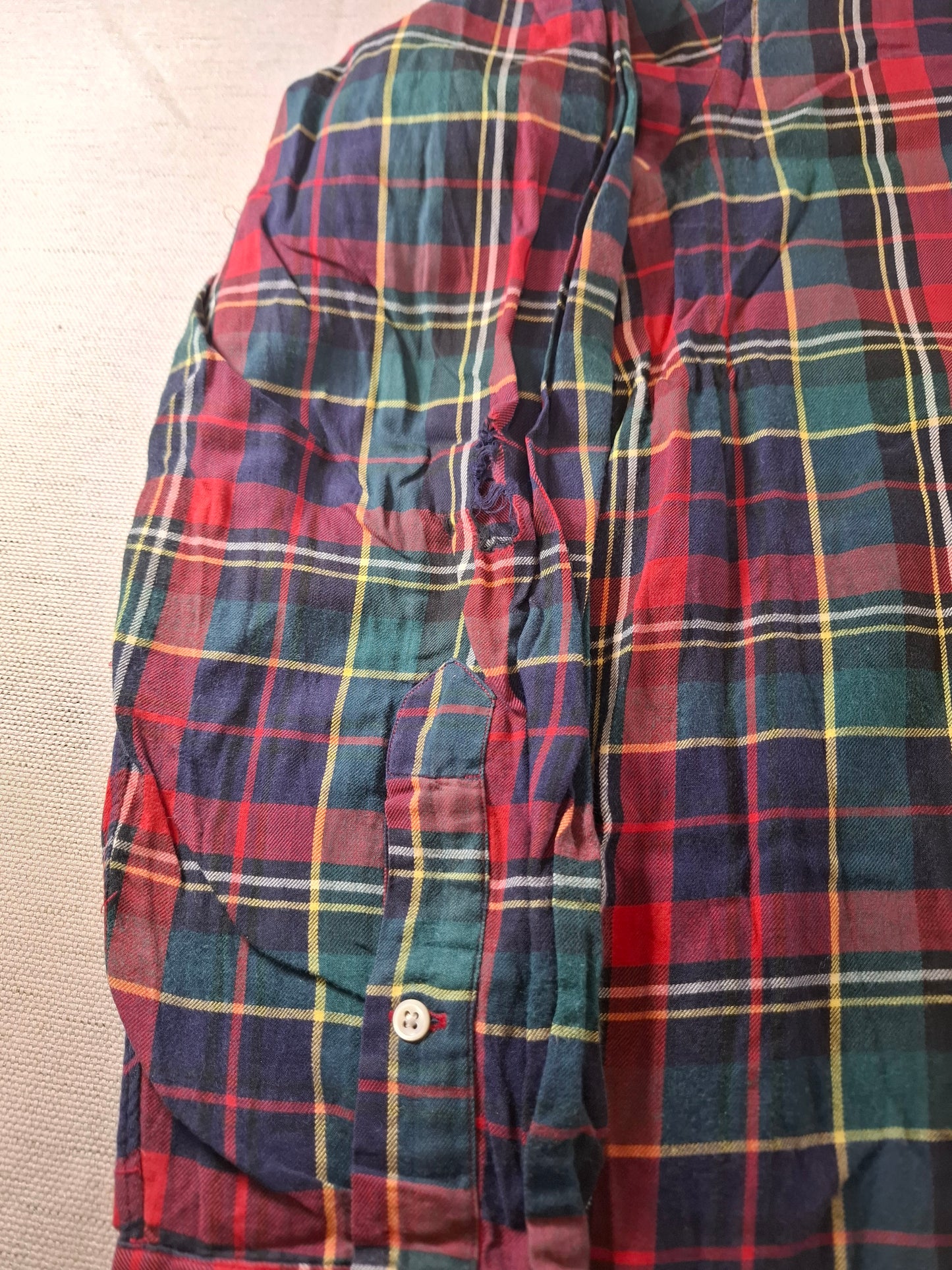 001068 Polo Ralph Lauren Button down shirt size XL Multi/ Red