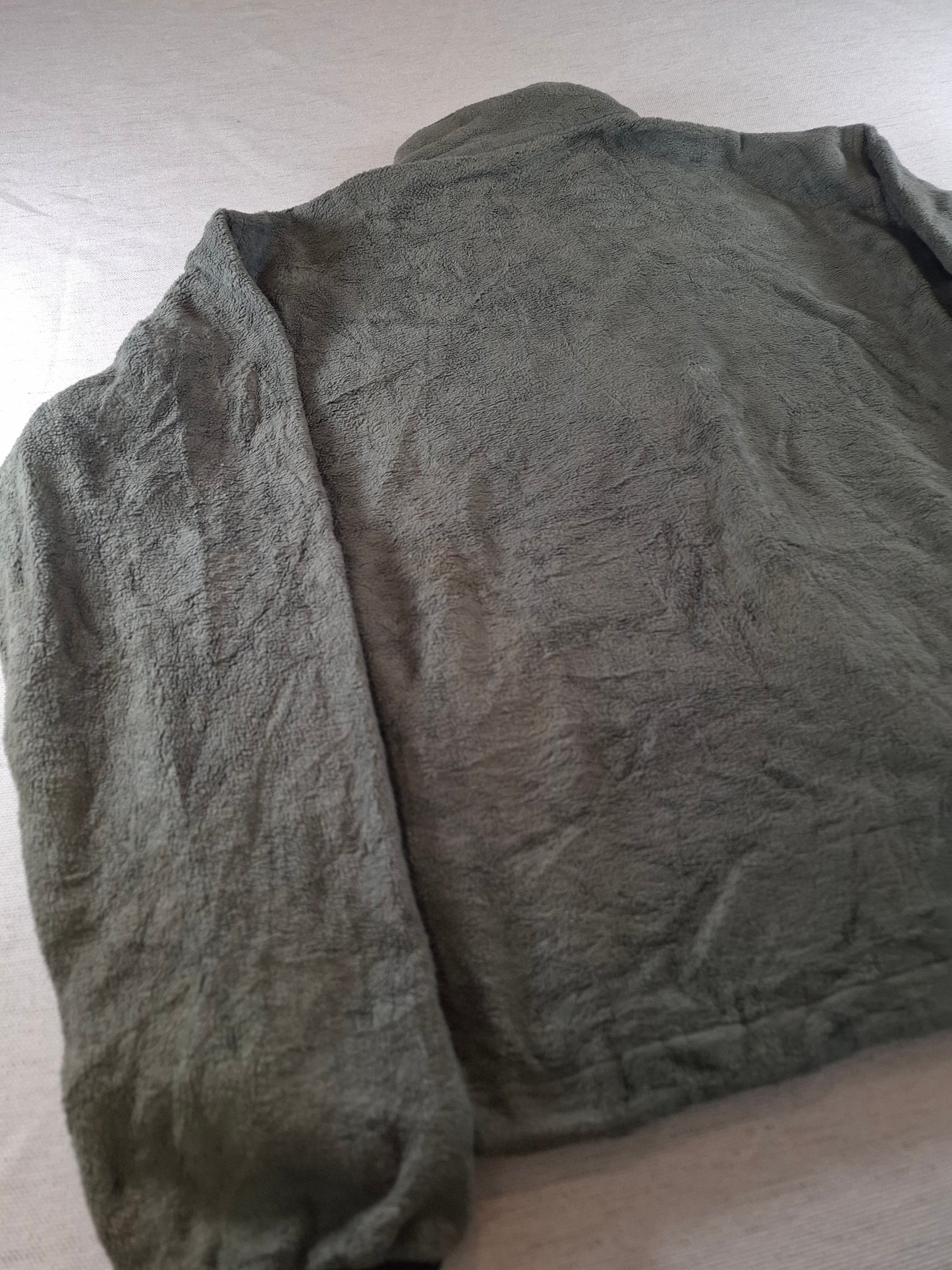 000953 Patagonia Fleece bodywarmer size M Dark Green