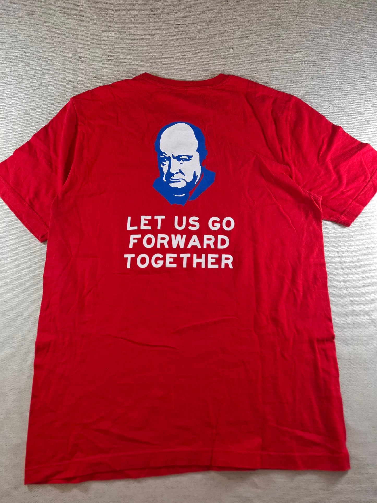 001128 Nike T-shirt size M Red