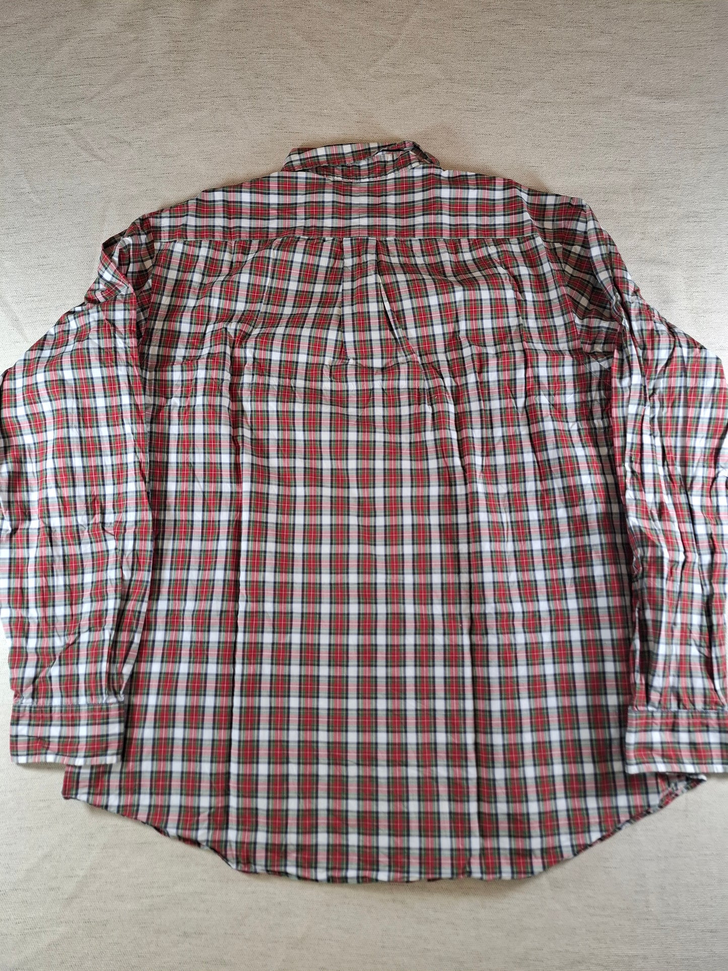 001073 Polo Ralph Lauren Button down shirt size XL Multi/ Red