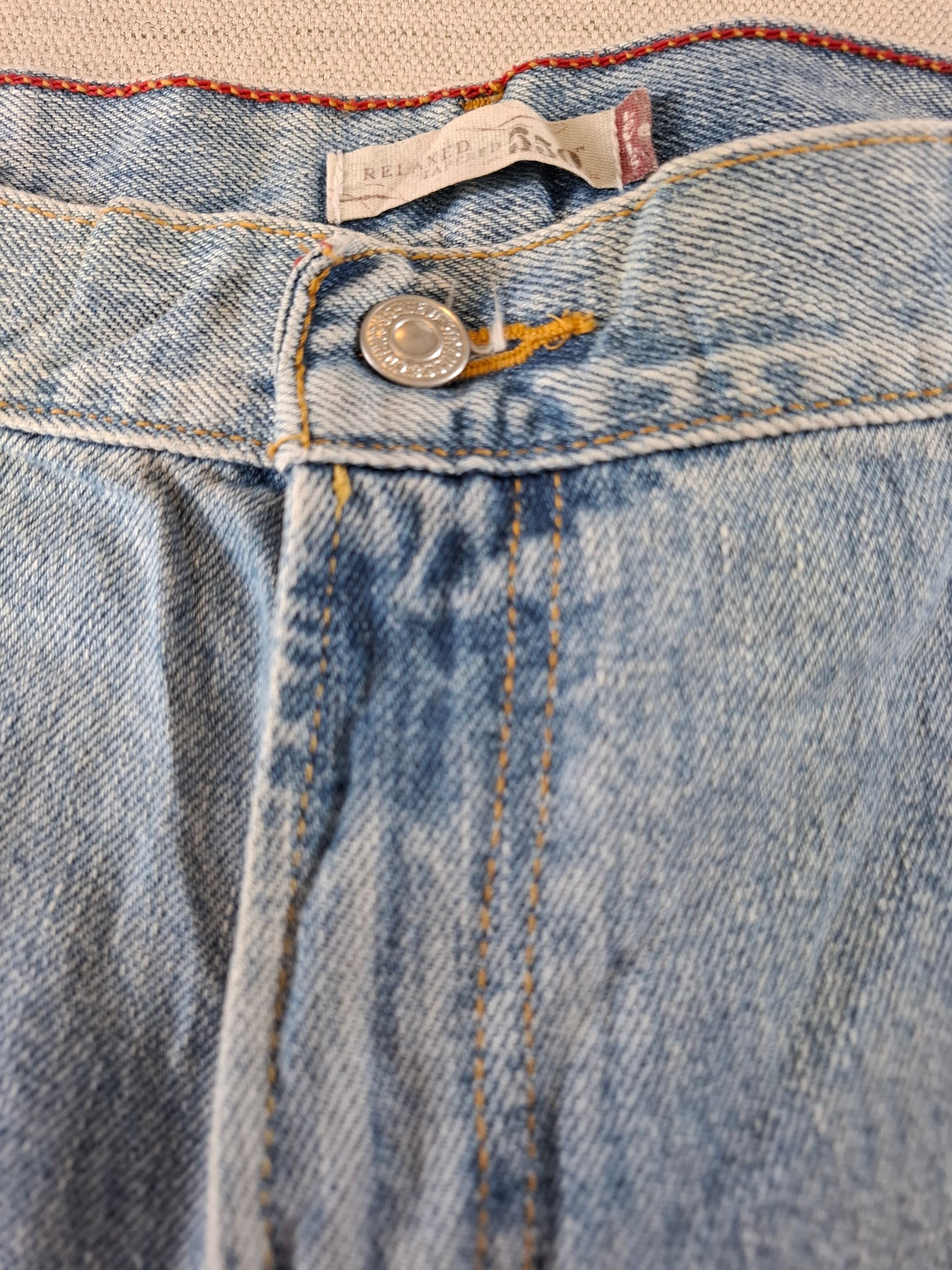 000176 Levi's 550 Jeans size 14S Blue