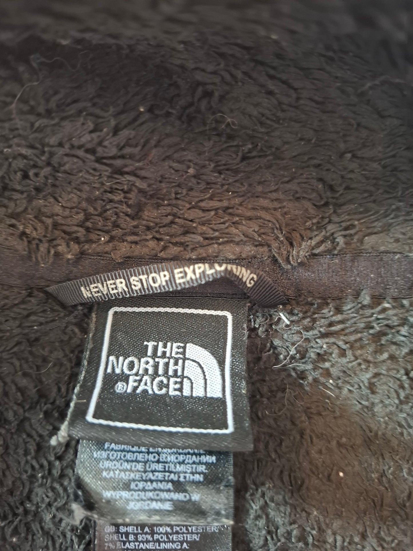 000694 The North Face Fleece size Women's M Black