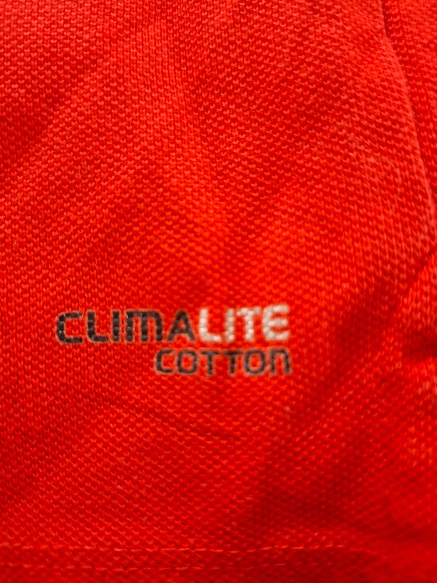 000945 Adidas Polo size XL Red