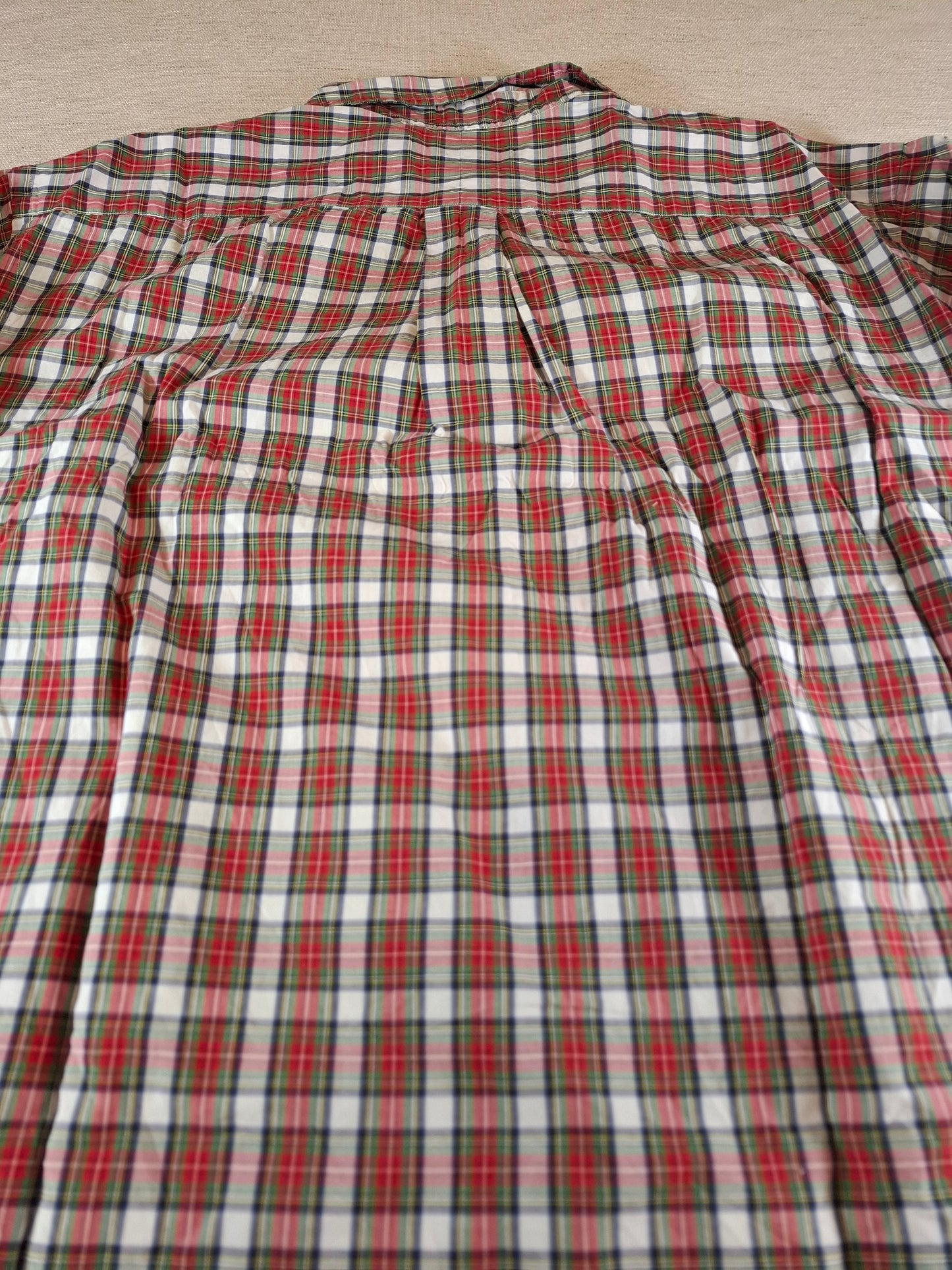 001073 Polo Ralph Lauren Button down shirt size XL Multi/ Red