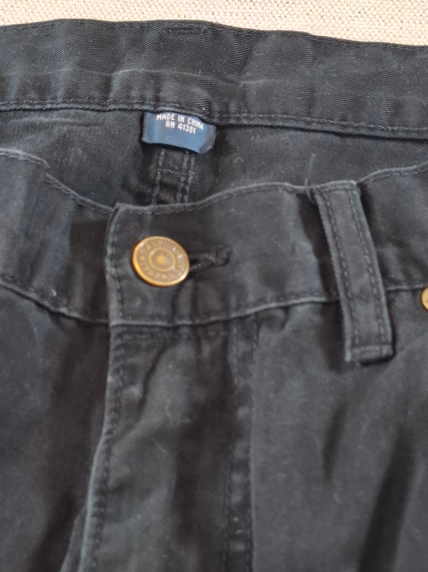 000182 Polo Ralph Lauren Trousers size 36/34 Black