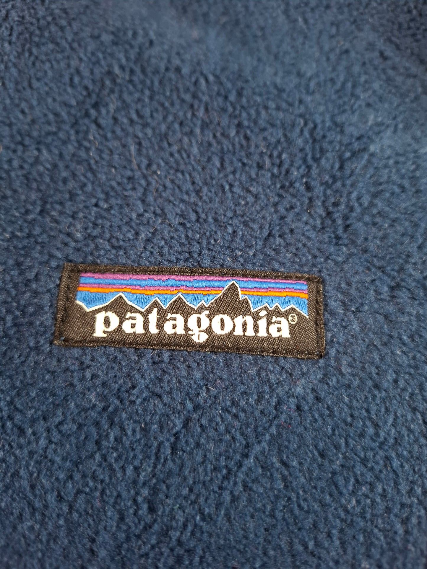000951 Patagonia Fleece size L Navy Blue