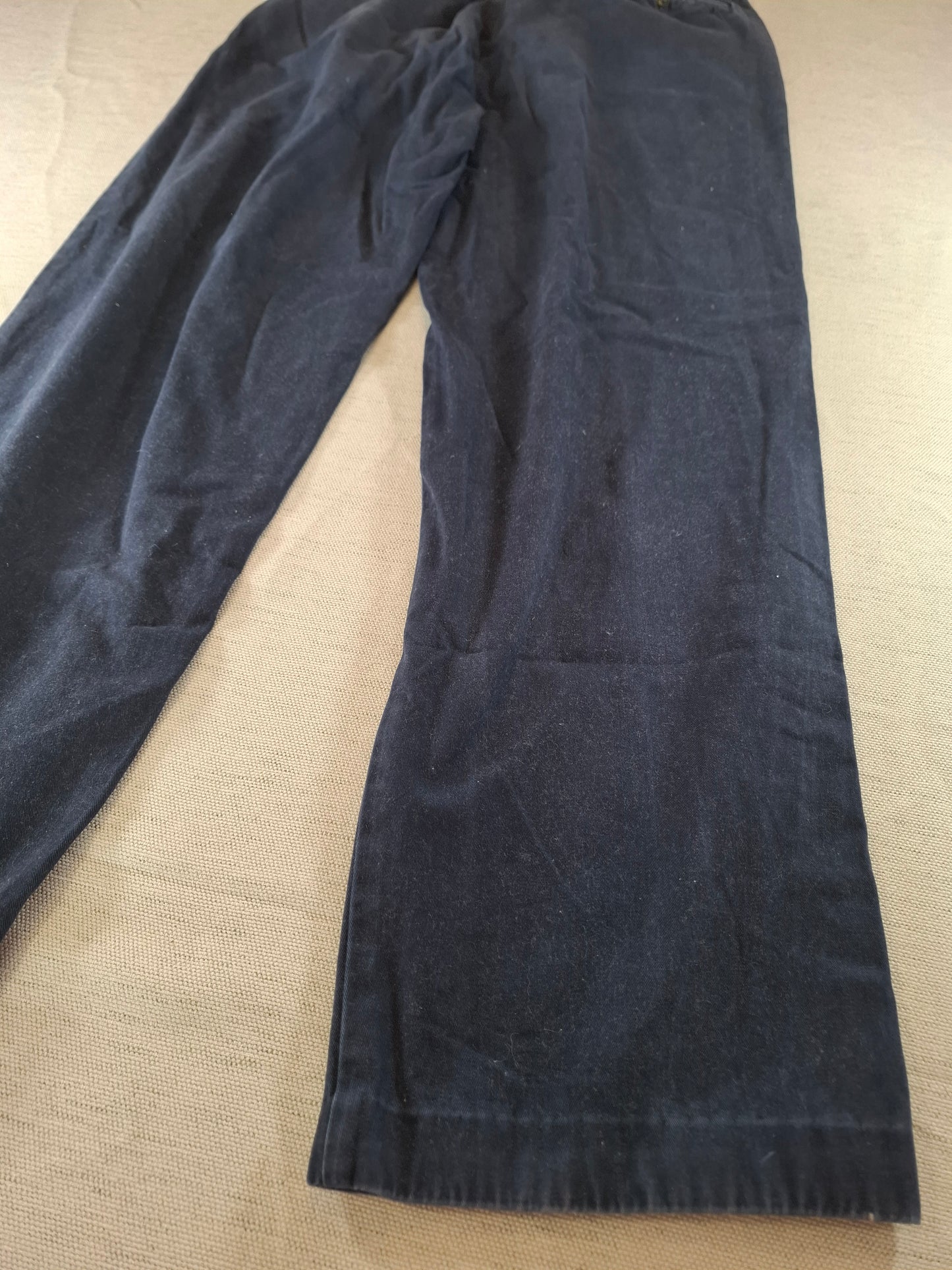 000166 Polo Ralph Lauren Chino size 35/32 Navy Blue