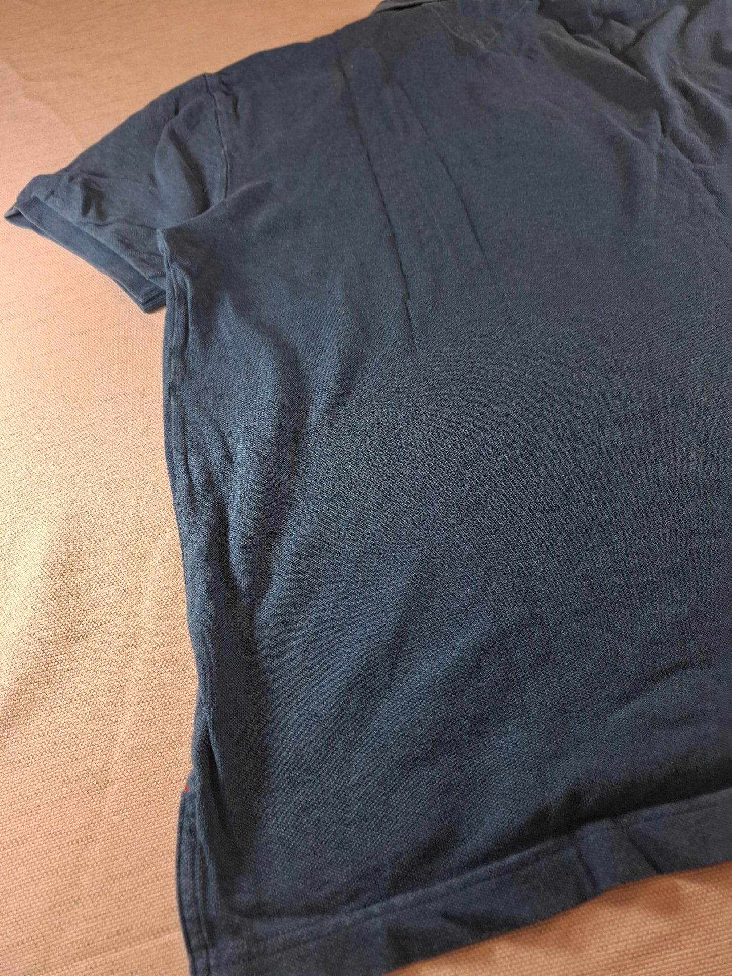 000154 Tommy Hilfiger Polo size L Blue/Green