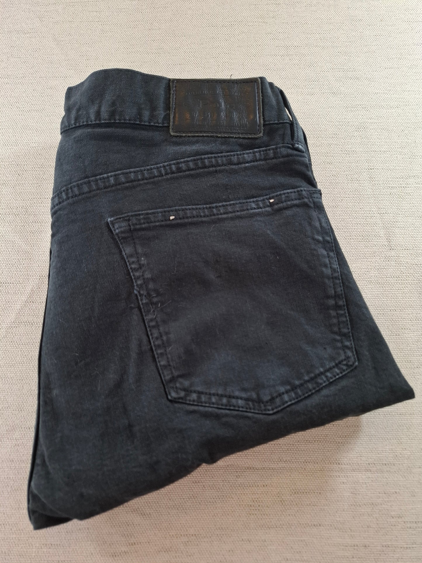 000179 Polo Ralph Lauren size 33/30 Jeans Black