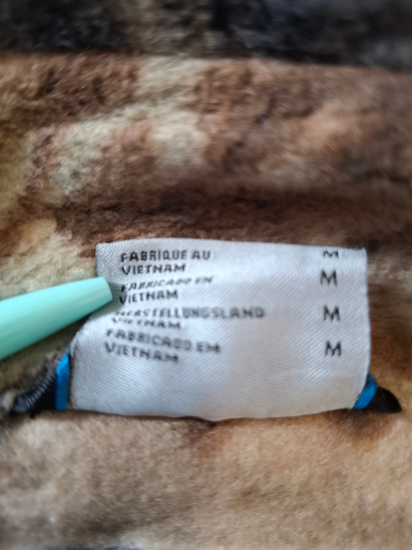 001149 Columbia Fleece size M Realtree