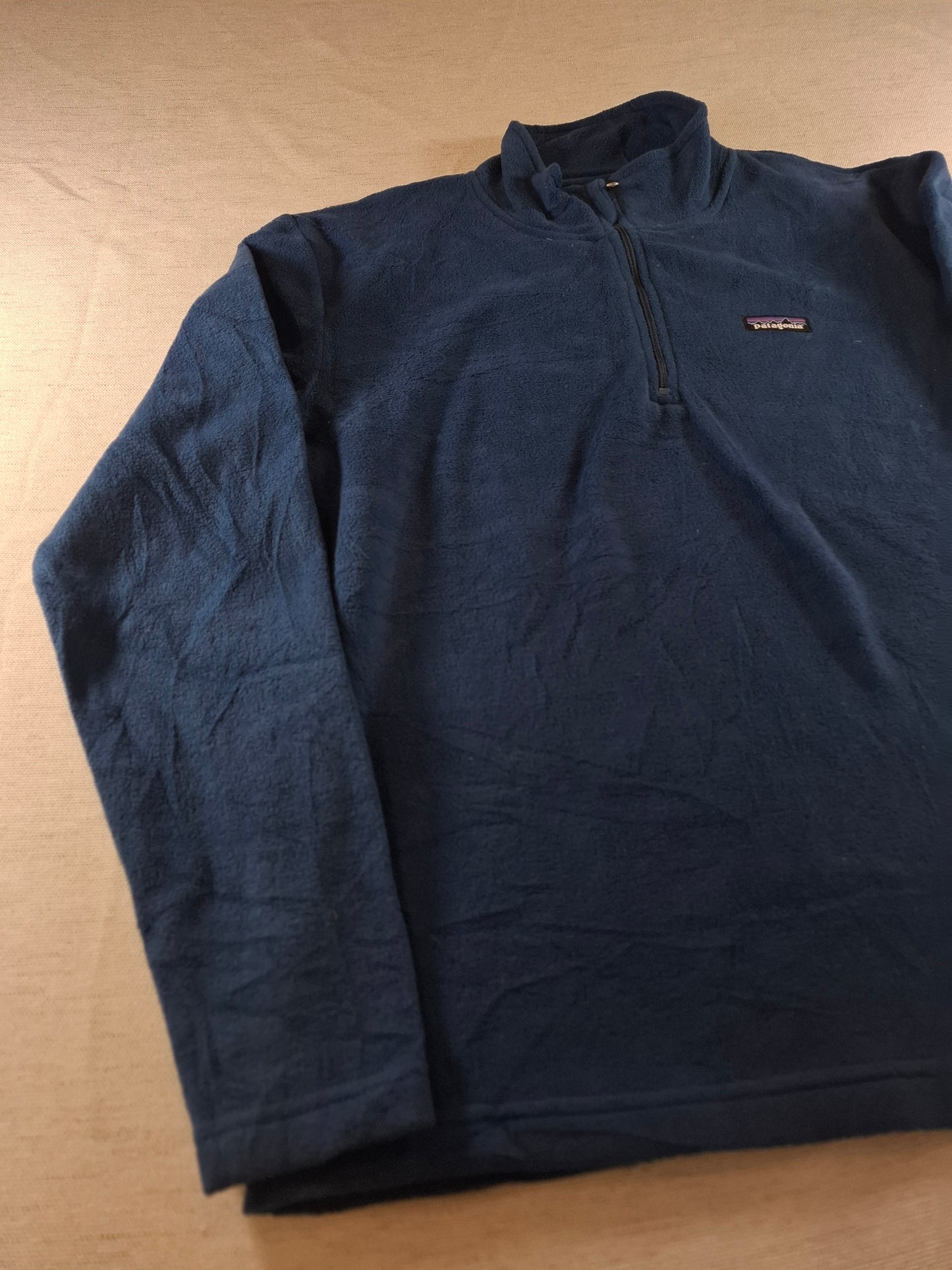 000951 Patagonia Fleece size L Navy Blue
