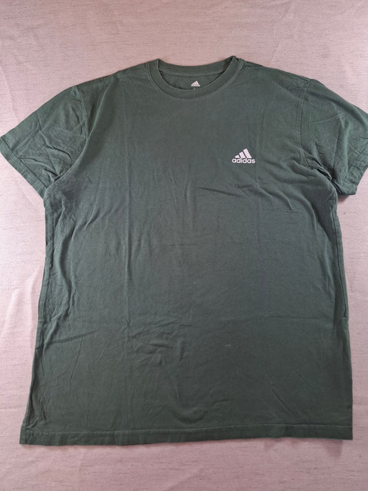000129 – Adidas T-Shirt – Green, Size L