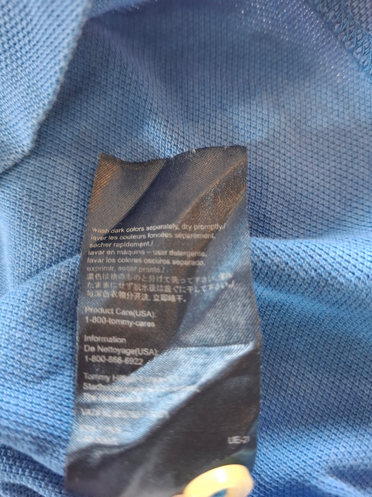 001110 Tommy Hilfiger Polo size M Blue