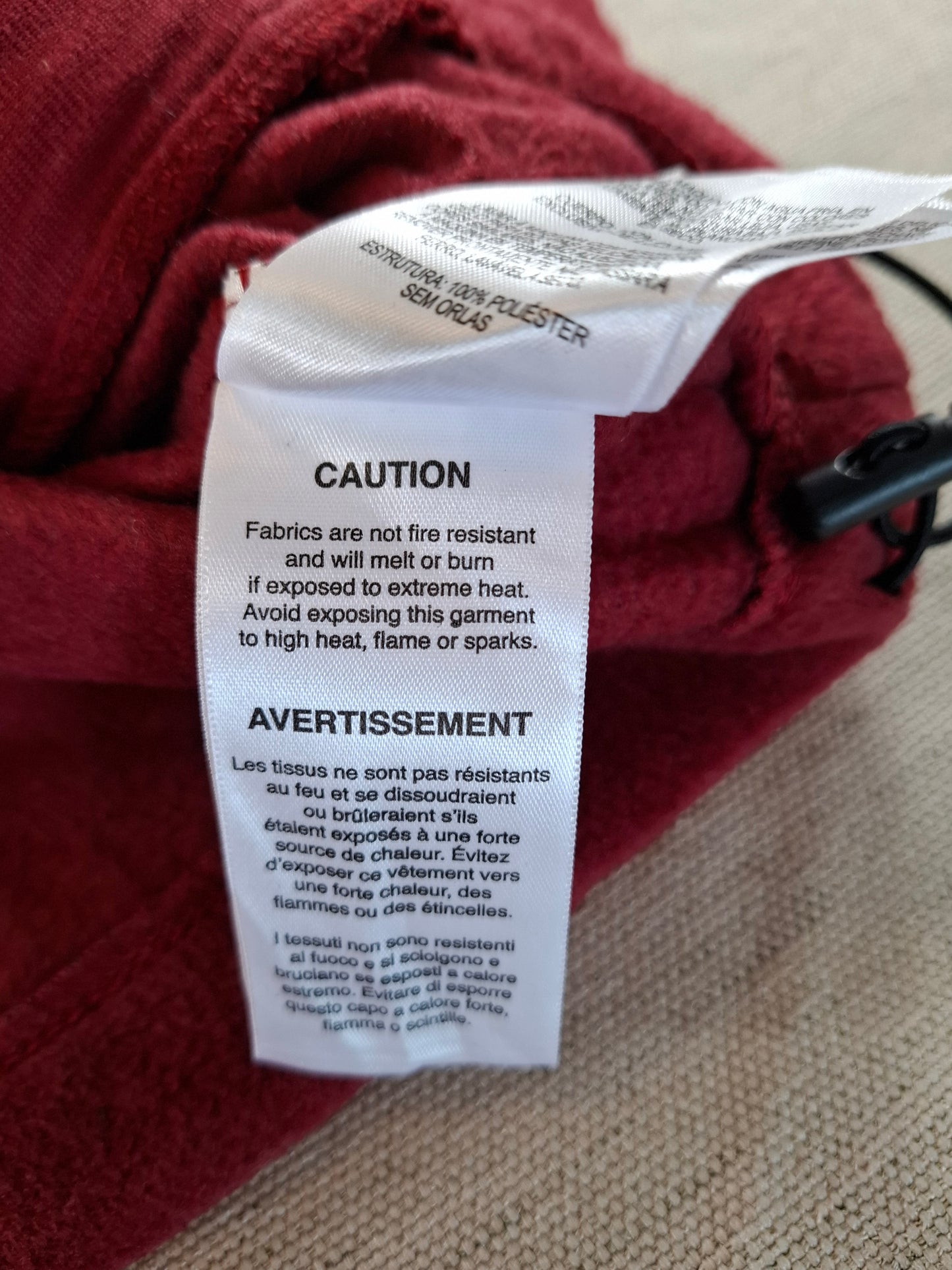 001150 Columbia Fleece size S Burgundy