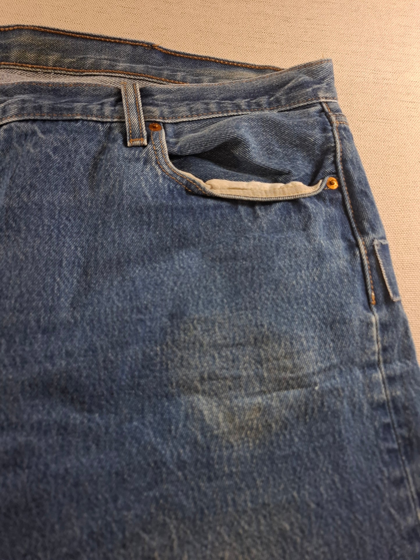 000268 – Levi's Jeans (501) – Blue, Size 48/32